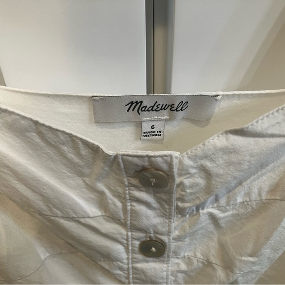 Madewell white cotton dress 6 - Picture 3 of 3